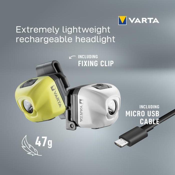 VARTA - Varta Pannlampa Outdoor Sports Ultraligh - Gul