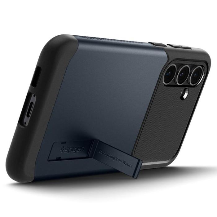 UTGATT - Spigen Galaxy S23 FE Mobilskal Slim Armor - Metal Slate