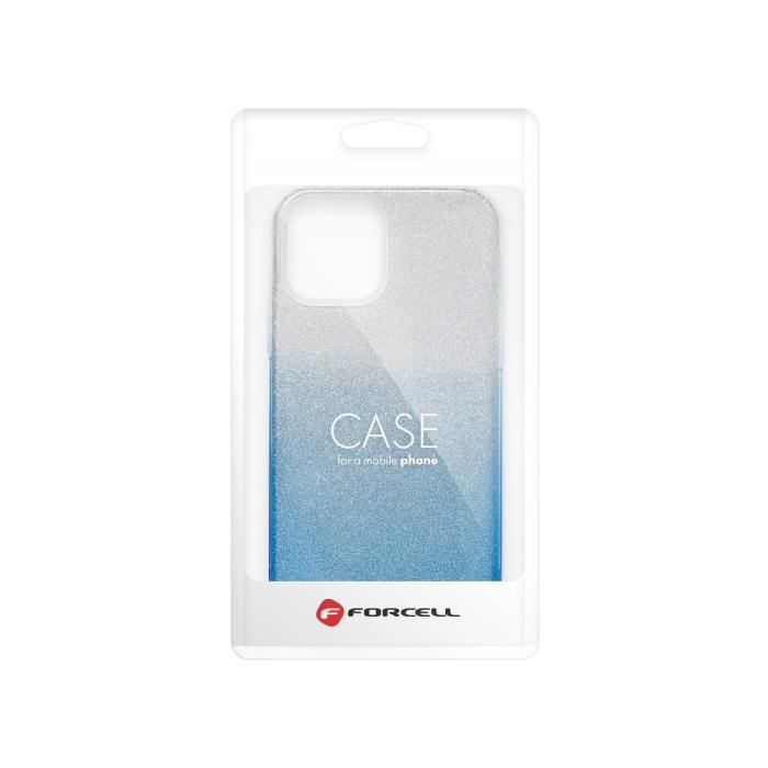 Forcell - Forcell SHINING skal till iPhone 11 PRO clear/Blå