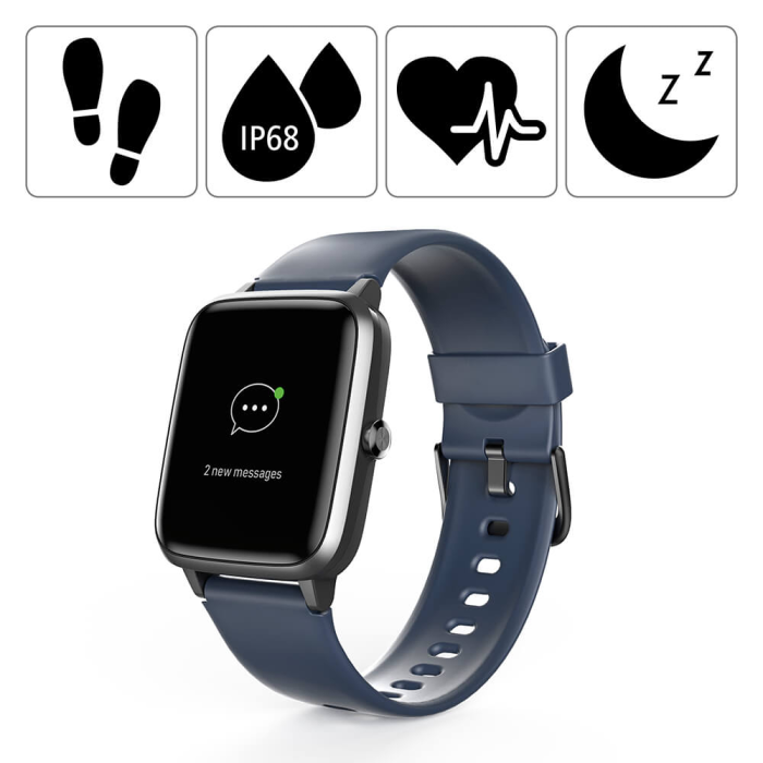 Hama - HAMA Fit Watch 4900 Smart Watch - Blå