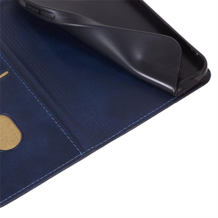 OEM - Samsung Galaxy A57 Fodral PU Läder Magnetiskt Skydd - Blå