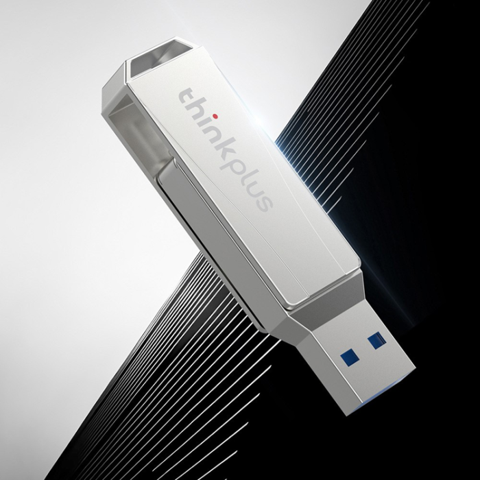 Lenovo - LENOVO Pendrive 64GB USB/USB-C Dual THINKPLUS MU252 - Silver