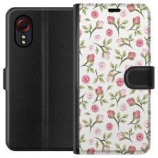 iSecrets - Pl&aring;nboksfodral till Samsung Galaxy Xcover 5 med Blommigt