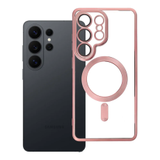 A-One Brand - Mobilskal F&ouml;r Galaxy S26 Ultra Magsafe Electro - Guld Rosa