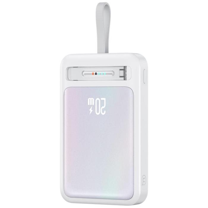 USAMS - USAMS Magnetisk Trådlös Powerbank 10000mAh CD219 XM- Svart