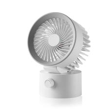 OEM - Skrivbordsfläkt USB-A LLD-F87U - Vit