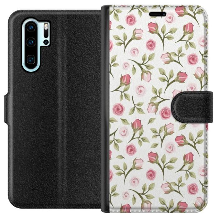 iSecrets - Plånboksfodral till Huawei P30 Pro med Blommigt
