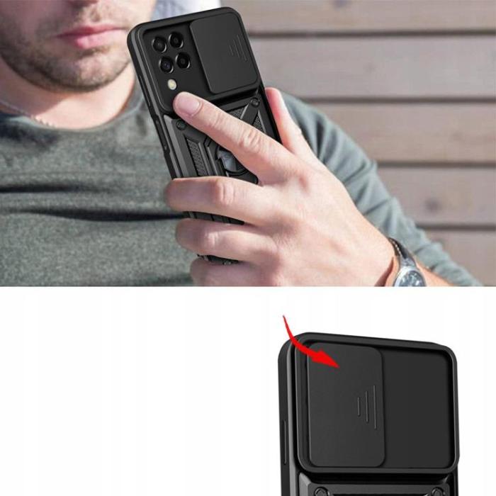 UTGATT - Tech-Protect Galaxy M33 5G Skal Camshield Pro - Svart