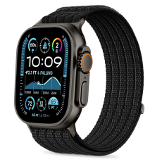Tech-Protect - Tech-Protect Apple Watch (44/45/46/49mm) Armband Nylon - Svart