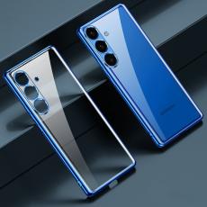 SULADA - SULADA Mobilskal till Galaxy S24 Clear TPU Electroplaterad Bl&aring;