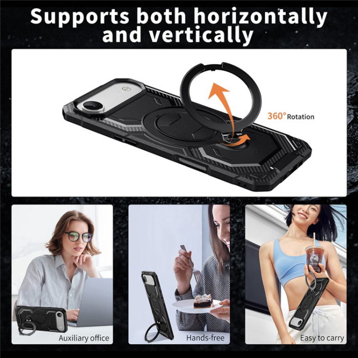 A-One Brand - iPhone Air Mobilskal MagSafe Kickstand TPU + PC