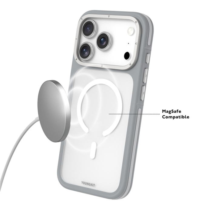 YOUNGKIT - YOUNGKIT iPhone 17 Pro Mobilskal MagSafe Skin-Touch Matte