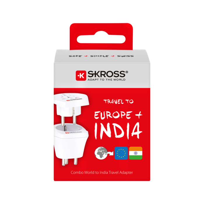 UTGATT1 - Skross Combo World to India Adapter