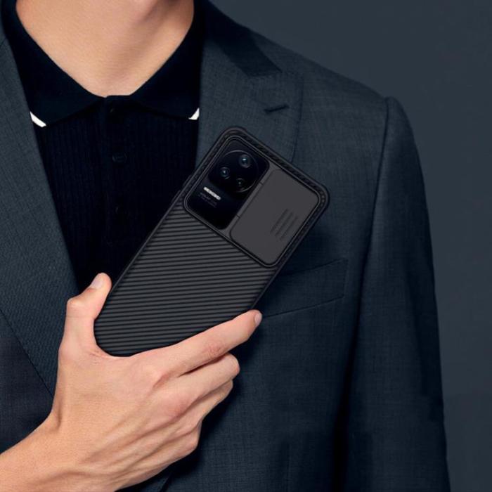 UTGATT1 - Nillkin Xiaomi Poco F4 5G Skal Camshield - Svart