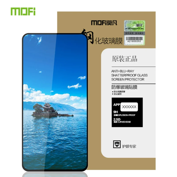 Mofi - Mofi Nothing Phone 3(a)/3(a) Pro Härdat Glas Skärmskydd - Svart