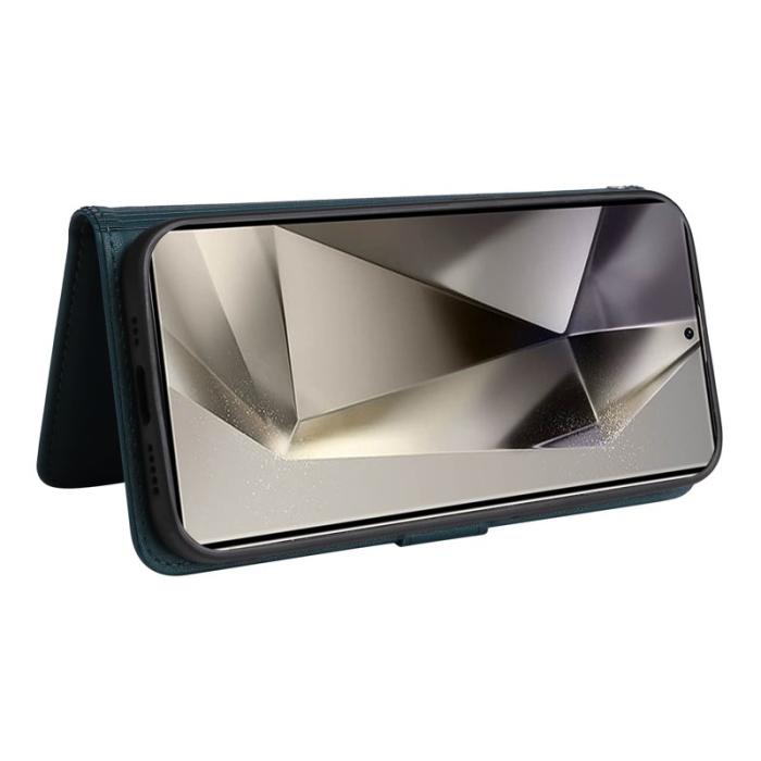 BETOPNICE - BETOPNICE Samsung Galaxy S25 Ultra Plånboksfodral Konstläder - Blå