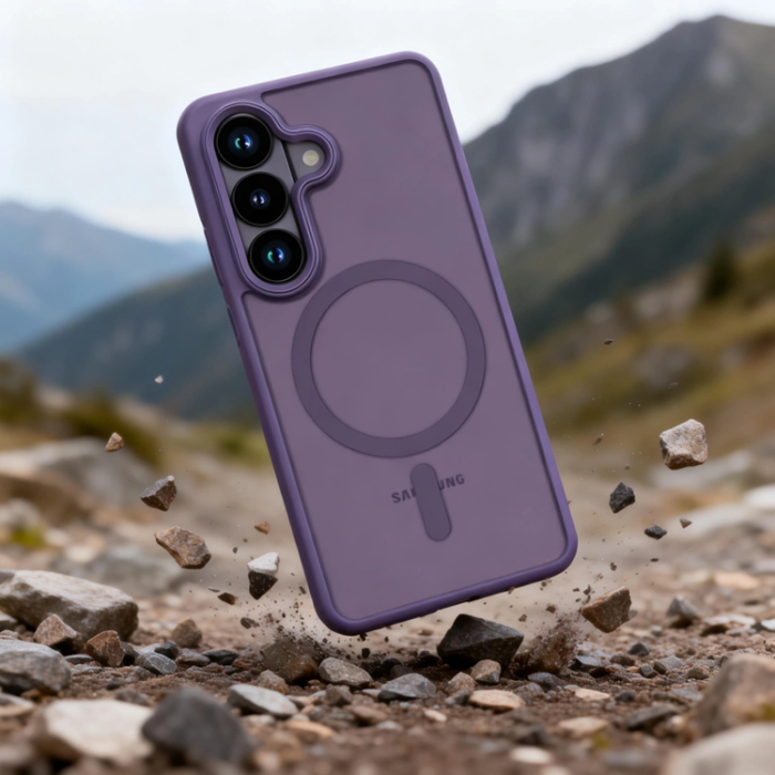 Tech-Protect - Tech-Protect Mobilskal För Galaxy S26 Magsafe Magmat - Cobalt Voilet