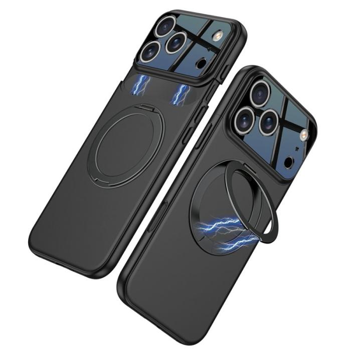 GKK - GKK iPhone 17 Pro Max Fodral Detachable Kamera Ram - Svart