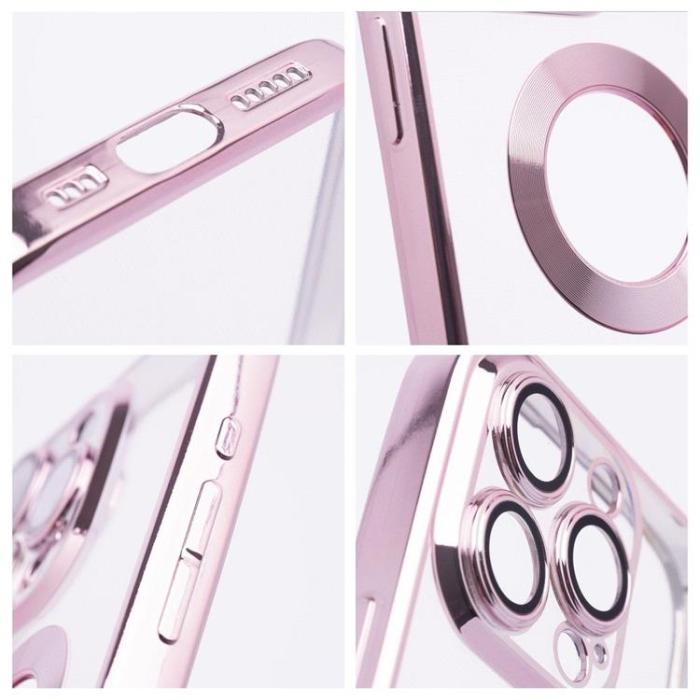 OEM - iPhone 16 Plus Mobilskal Glam - Powder Rosa