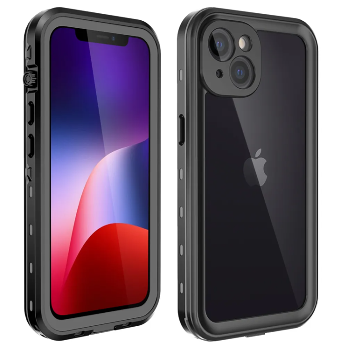 OEM - Shellbox iPhone 13 Mobilskal GT Vattentät - Svart