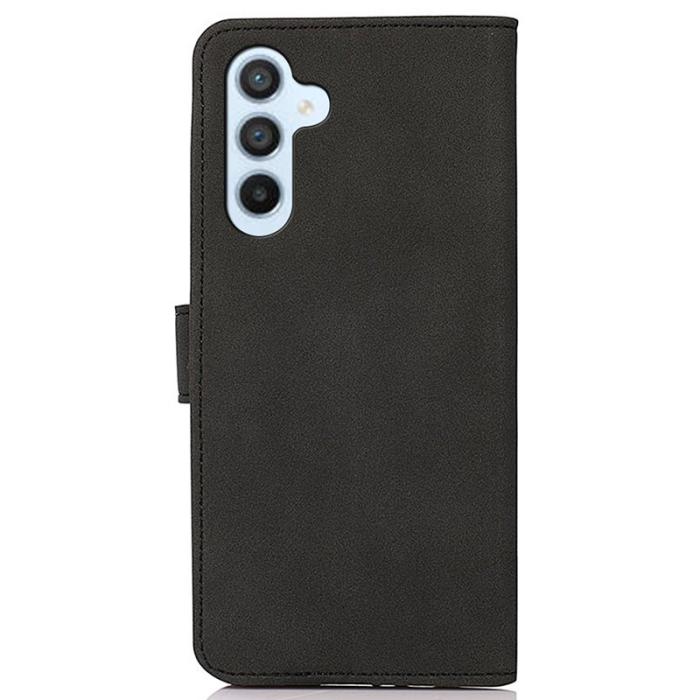 KHAZNEH - KHAZNEH Samsung Galaxy S25/S24 Plånboksfodral Anti-Scratch Konstläder - Svart