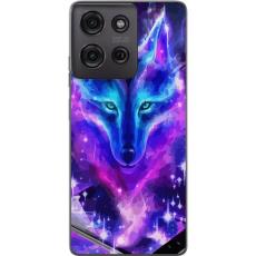 iSecrets - Mobilskal till Motorola Moto G75 med Neon Varg