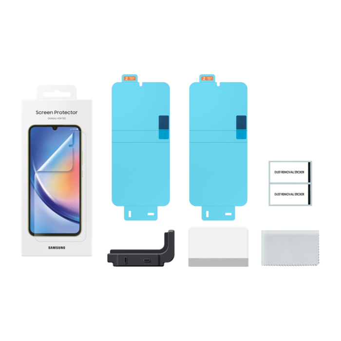 Samsung - Samsung Galaxy A34 5G Härdat Glas Skärmskydd 2x Protector