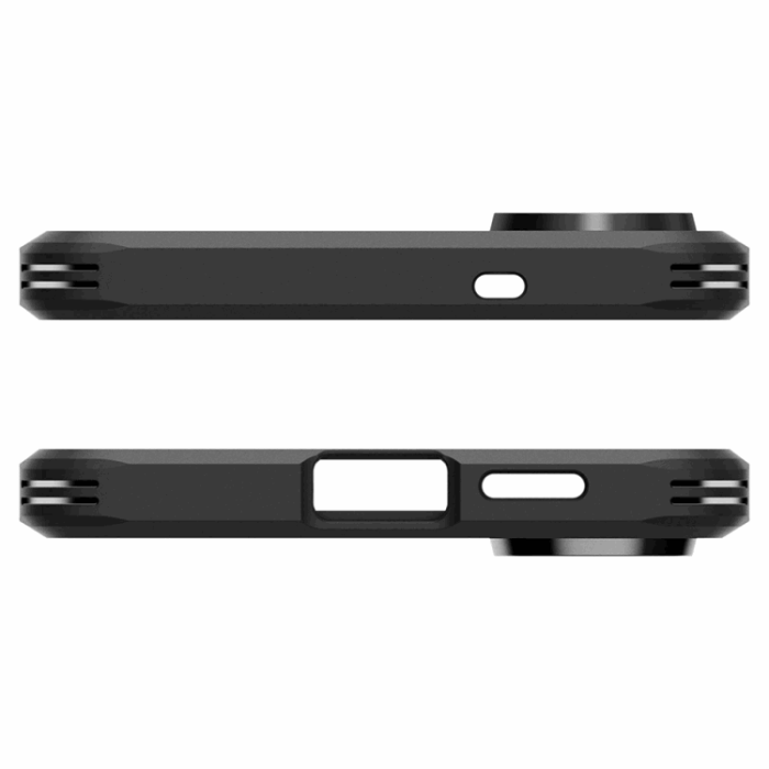Spigen - Spigen Galaxy S25 Edge Mobilskal Magsafe Tough Armor - Svart