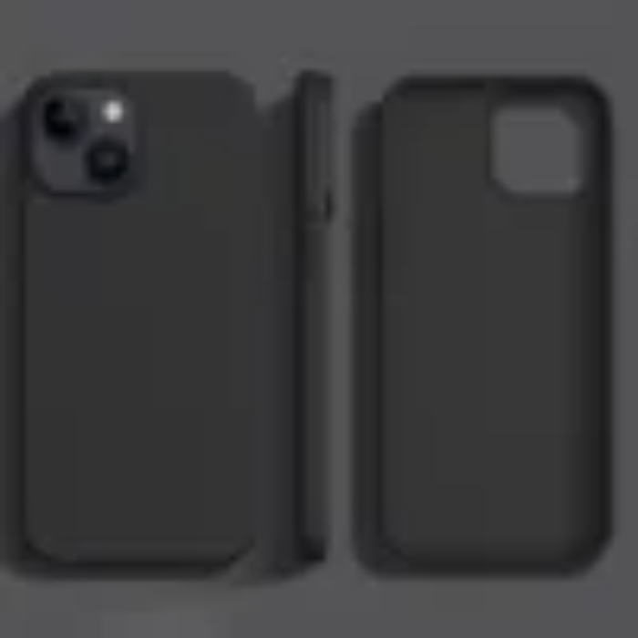 A-One Brand - Mobilskal till iPhone 15 Ultra Thin Silikon - Svart