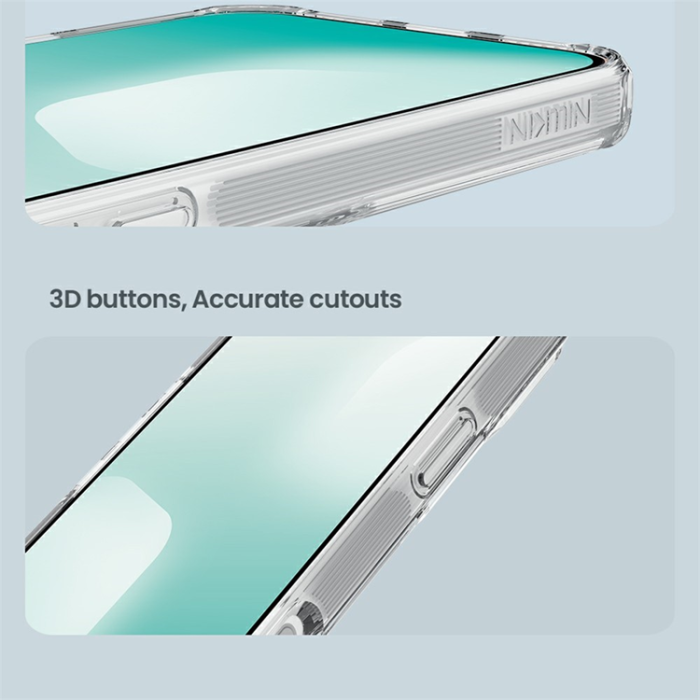 Nillkin - NILLKIN iPhone 17 Mobilskal Nature Pro - Transparent