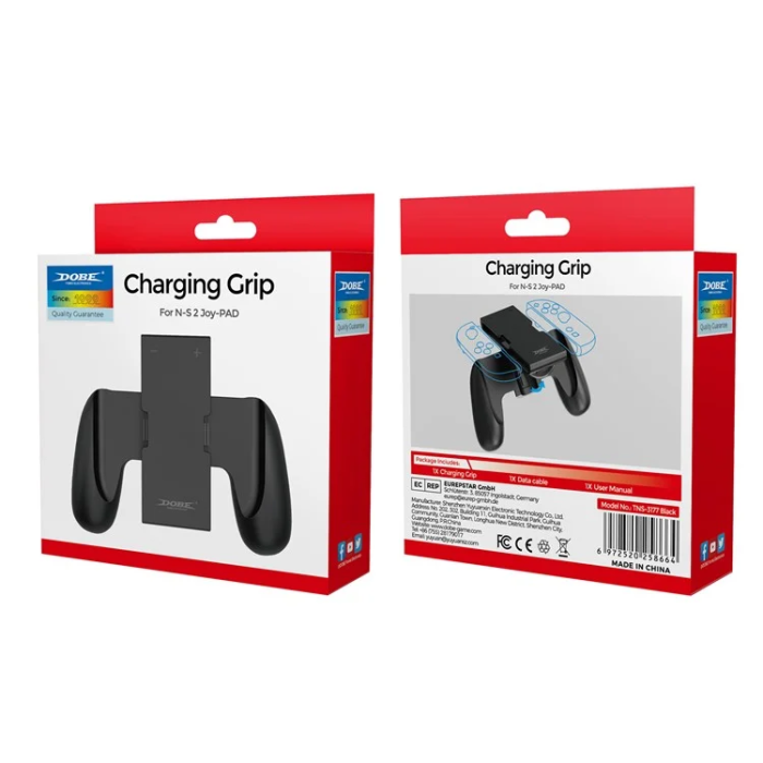 Dobe - DOBE Nintendo Switch 2 Grip Handhållen Controller Laddare