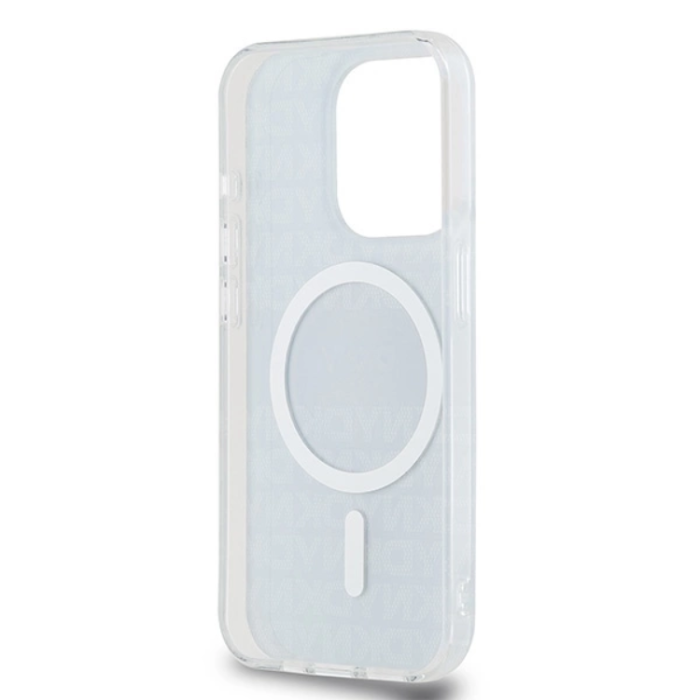 DKNY - DKNY iPhone 13 Pro Max Mobilskal Magsafe IML Mono & Stripe - Svart