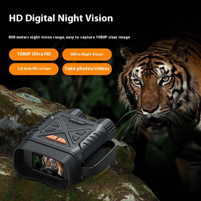 OEM - 10x Digital Zoom Videoinspelare Kikare 2.8-tums IPS-Skärm 1080P HD