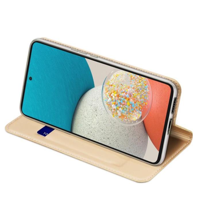 Dux Ducis - DUX DUCIS Skin Series Plånboksfodral Galaxy A13 4G - Guld