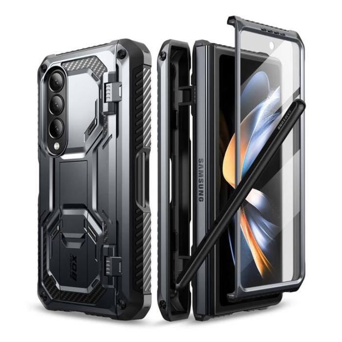 UTGATT1 - SupCase Galaxy Z Fold 4 Skal Armorbox - Svart
