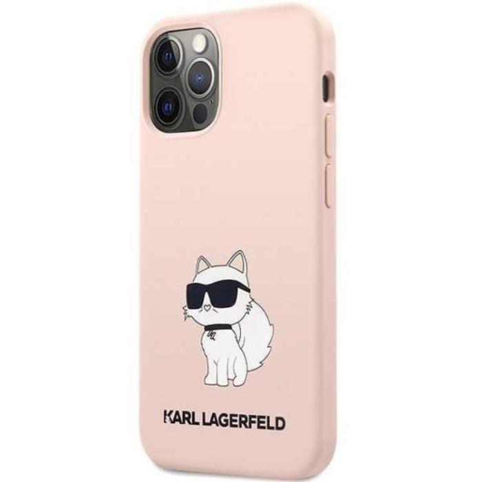 KARL LAGERFELD - Karl Lagerfeld iPhone 12/12 Pro Mobilskal Silicone Choupette