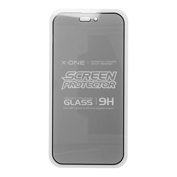X-One - X-One iPhone 14 Pro Max Skärmskydd i Härdat Glas Privacy