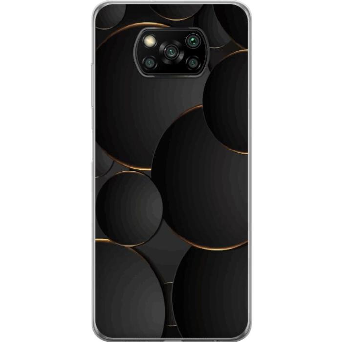 iSecrets - Mobilskal till Xiaomi Poco X3 NFC med Lyxig Cirklar