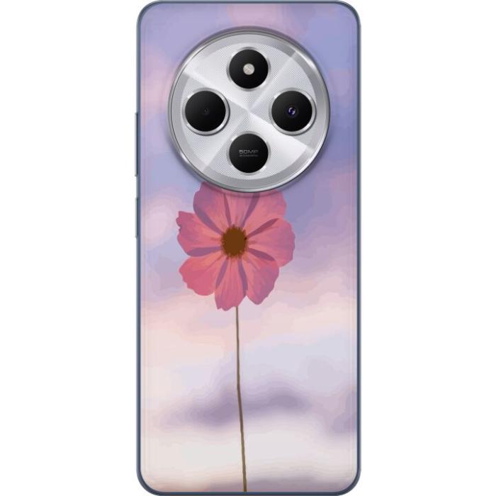 iSecrets - Mobilskal till Xiaomi Redmi 14C med Rosa blomma