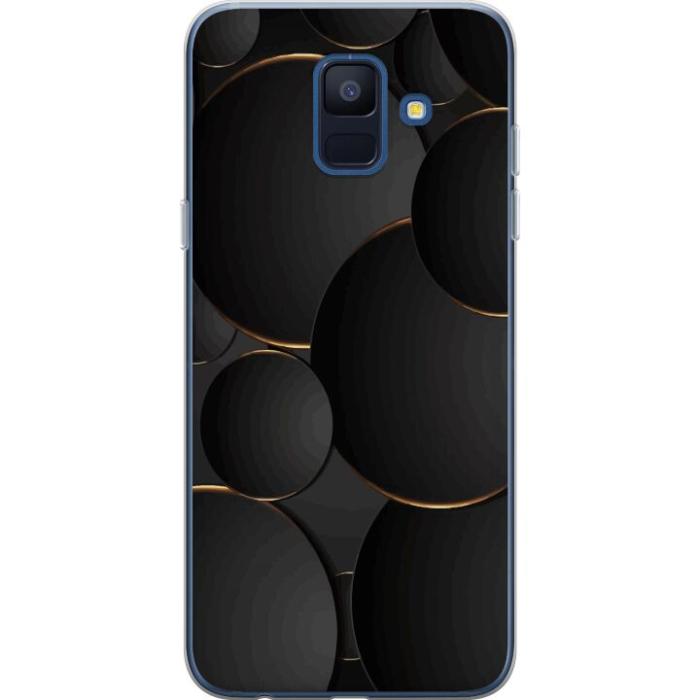 iSecrets - Mobilskal till Samsung Galaxy A6 (2018) med Lyxig Cirklar