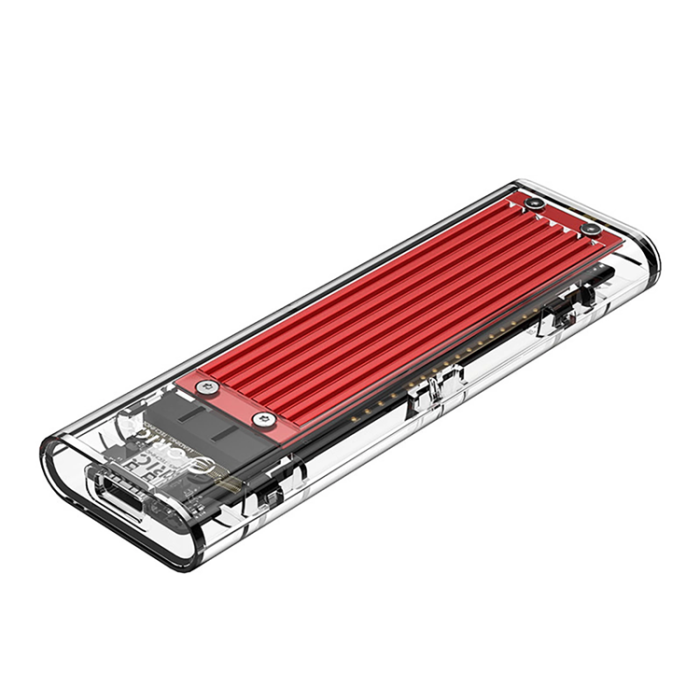 ORICO - Orico Diskenhet M.2 NVME till USB-C 10Gb/s TCM2-C3 - Röd
