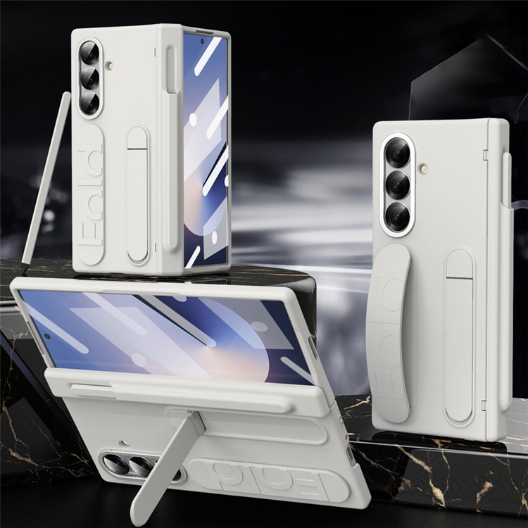 Galaxy Z Fold7 Mobilskal Kickstand - Vit | 2353 | AlltMobil