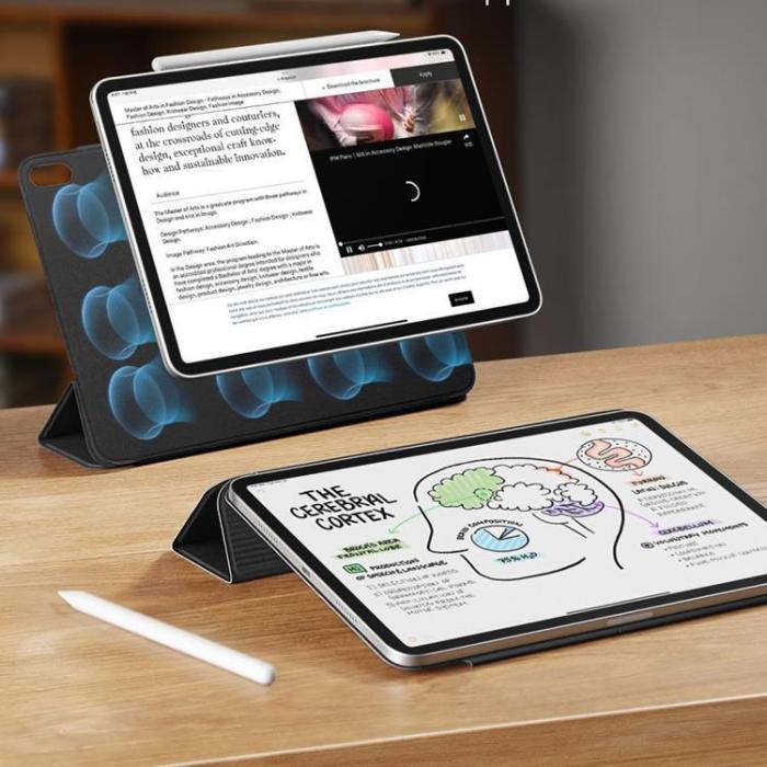 UTGATT - ESR iPad Pro 11 (2024) Fodral Rebound Magnetic - Svart