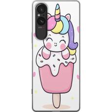 iSecrets - Mobilskal till Sony Xperia 5 V med Glad enh&ouml;rning