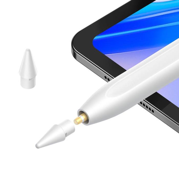 BASEUS - Baseus Smooth Active iPad Stylus Penna SXBC060102 - Vit
