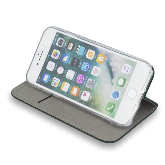 OEM - iPhone 16 Pro Max Plånboksfodral Smart Magnetisk - Mörkgrön