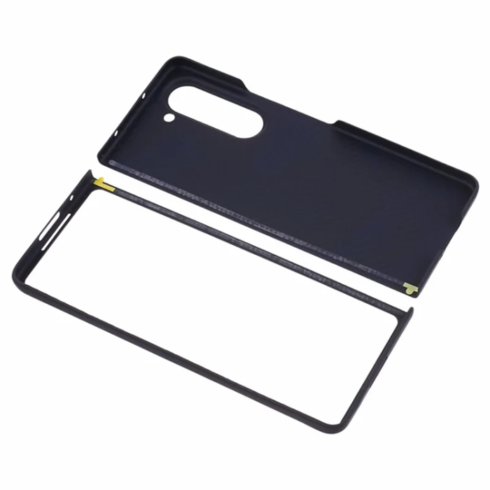 A-One Brand - Galaxy Z Fold 5 5G Mobilskal Aramid Fiber 1500D - Camouflage Blå