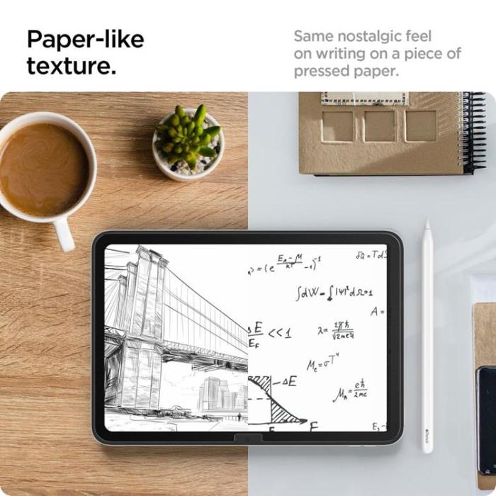 UTGATT - Spigen iPad Pro 12.9 (2020/2021/2022) Skärmskydd Touch Pro - Clear