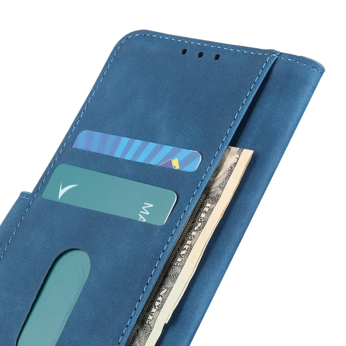 KHAZNEH - KHAZNEH Google Pixel 7A Plånboksfodral - Blå