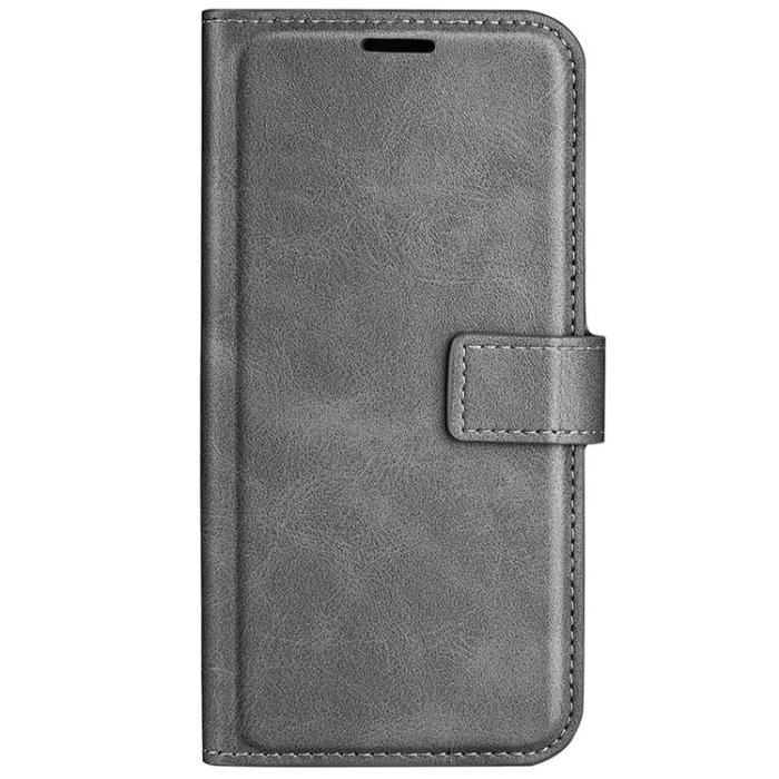 OEM - Magnetic Clasp Plånboksfodral Xiaomi 12 Pro - Grå